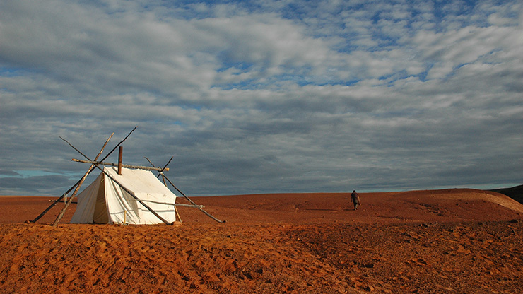 Photo of A Tent on Mars