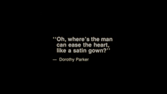 Dorothy Parker's The Waltz